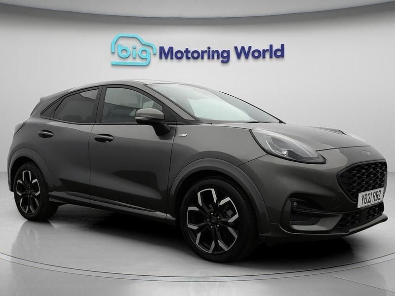 Grey Used 2021 Ford Puma Gen-E ST-Line X SUV | £12,100 (Fair price) - Image 1/4