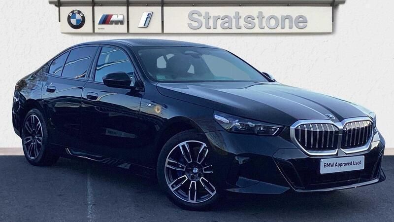 Black Used 2023 BMW 520 M Sport | £36,250 (Good price) - Image 1/3