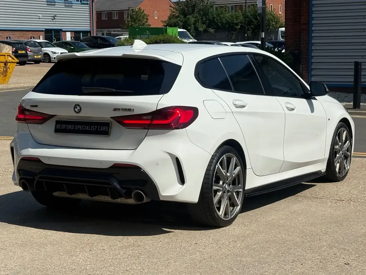 Used BMW M135 Sport Line 302 HP (222 kW) 2020 White Hatchback