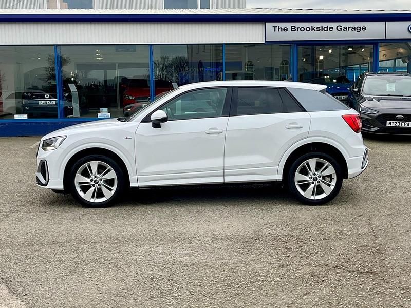 Used Audi Q2 S-Line 150 HP (110 kW) 2021 White SUV