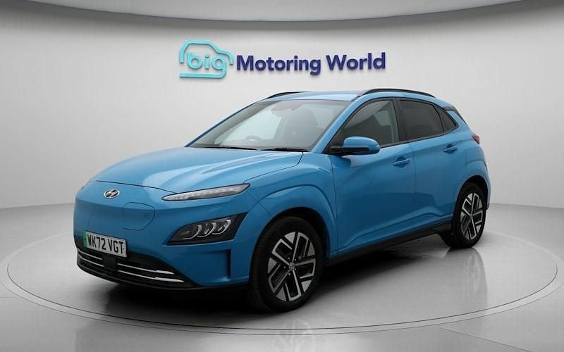 Used Hyundai Kona Premium 100 kW (136 HP) 2022 Blue SUV