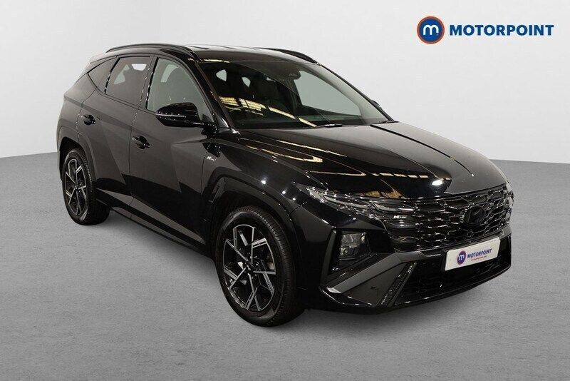 Black Used 2024 Hyundai Tucson N Line SUV | £25,149 (Expensive) - Image 1/4