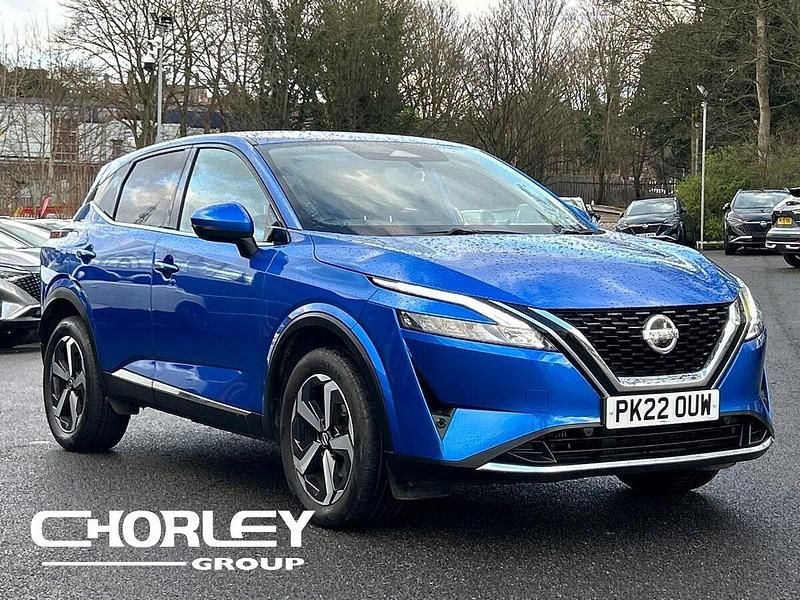 Blue Used 2022 Nissan Qashqai N-Connecta SUV | £14,911 (Fair price) - Image 1/4