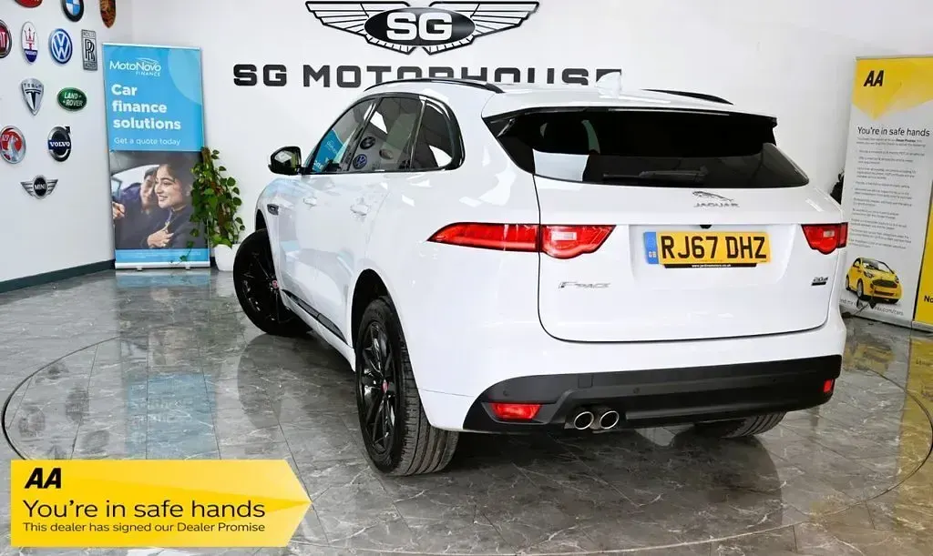 Used Jaguar F-Pace R-Sport 2018 White SUV