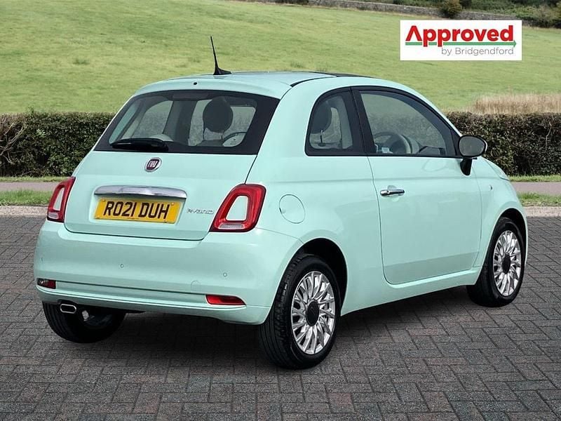 Used Fiat 500 Lounge 70 HP (51 kW) 2021 Green Hatchback