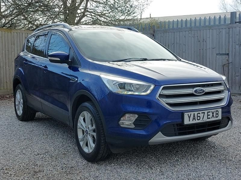 Used Ford Kuga Titanium 120 HP (88 kW) 2017 Blue SUV