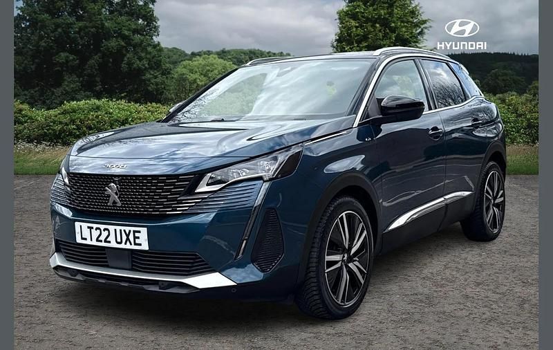 Used Peugeot 3008 Premium 128 HP (94 kW) 2022 Blue SUV