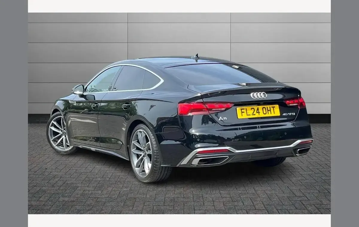 Used Audi A5 S-Line 204 HP (150 kW) 2024 Black Hatchback
