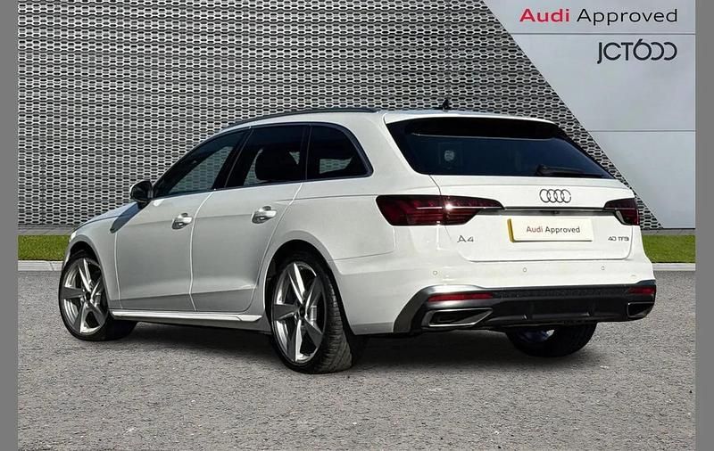 Used Audi A4 S-Line 200 HP (147 kW) 2024 White Estate