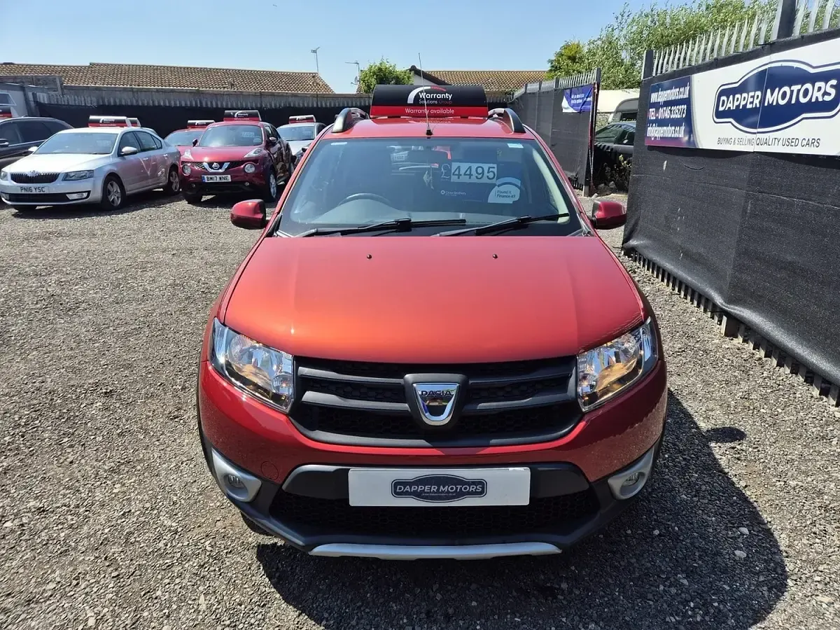 Used Dacia Sandero Ambiance 2015 Red Hatchback