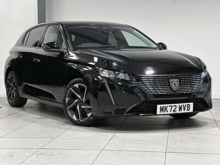 Used Peugeot 308 Allure Premium 130 HP (95 kW) 2022 Black Hatchback