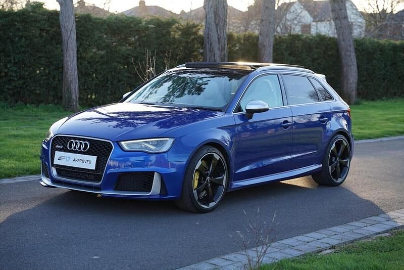 Used Audi RS3 Comfort 2015 Blue Sedan