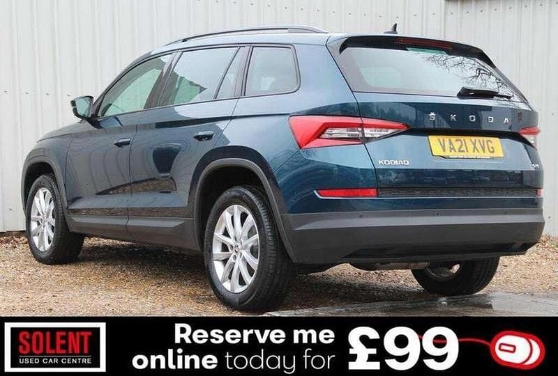 Used Skoda Kodiaq SE 150 HP (110 kW) 2021 Blue SUV