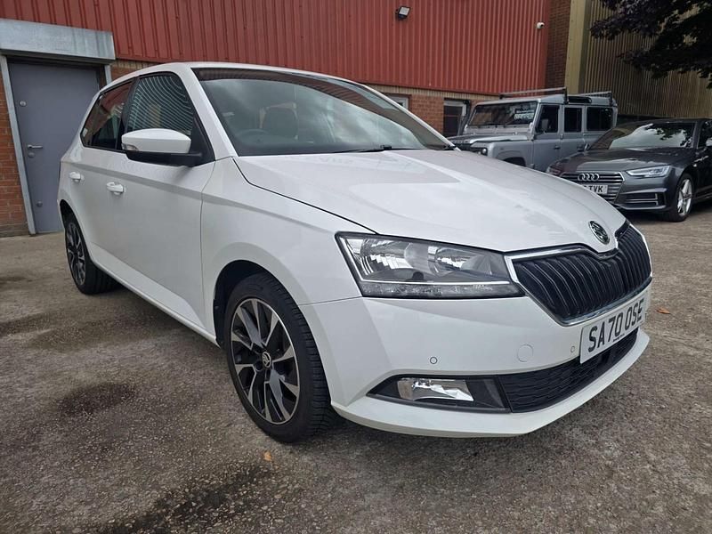 White Used 2020 Skoda Fabia SE Drive Hatchback | £7,995 (Fair price) - Image 1/4