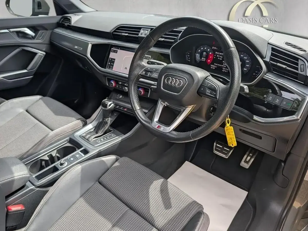 Used Audi Q3 S-Line 150 HP (110 kW) 2019 Grey SUV