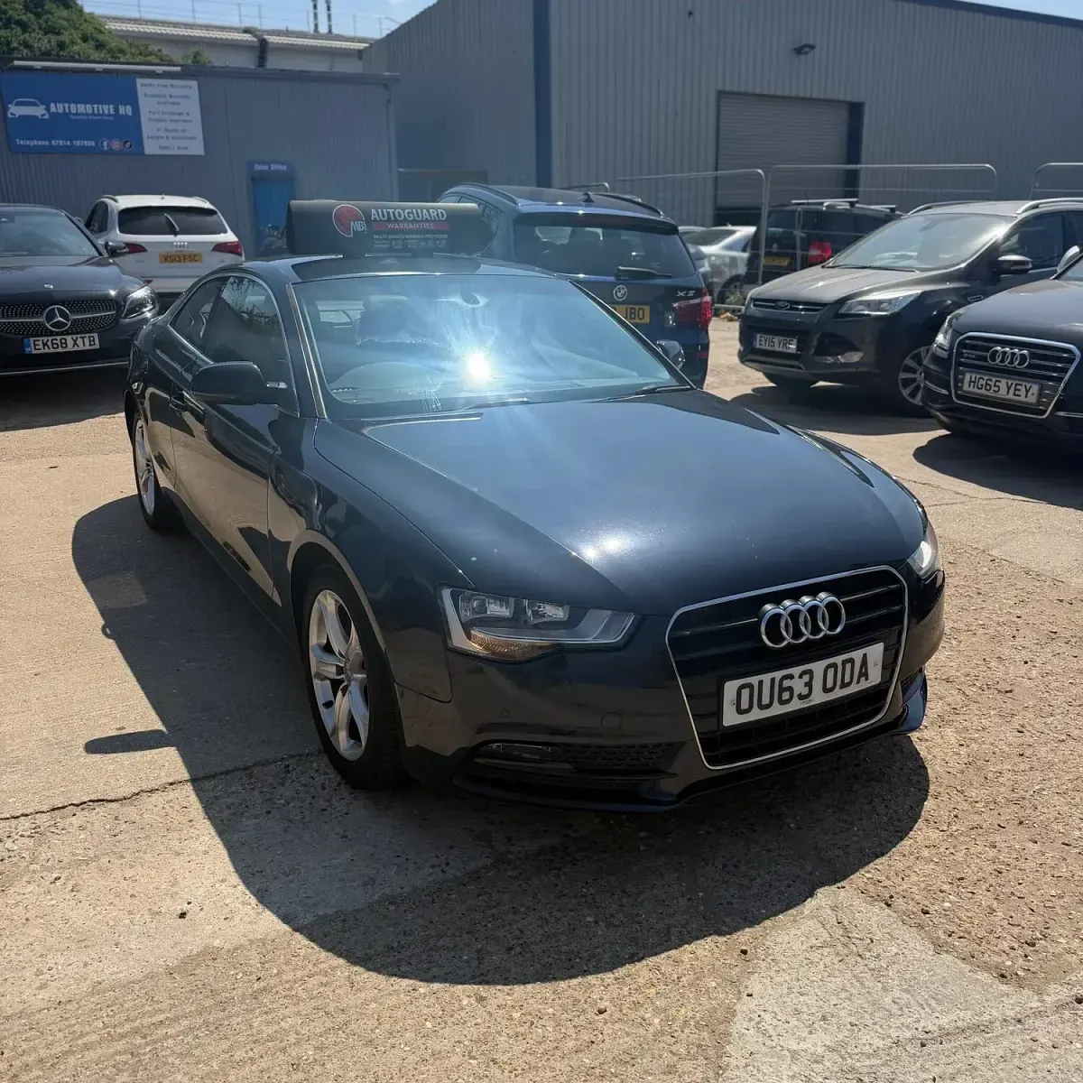 Used Audi A5 Comfort 2013 Blue Coupe