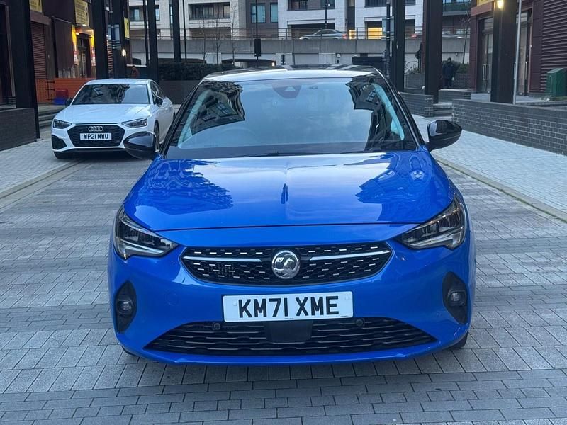 Used Vauxhall Corsa Edition 100 HP (73 kW) 2021 Blue Hatchback