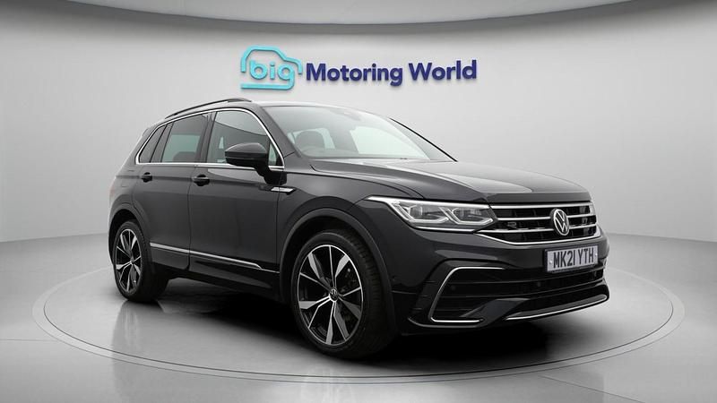 Used VW Tiguan R-line 148 HP (108 kW) 2021 Black SUV