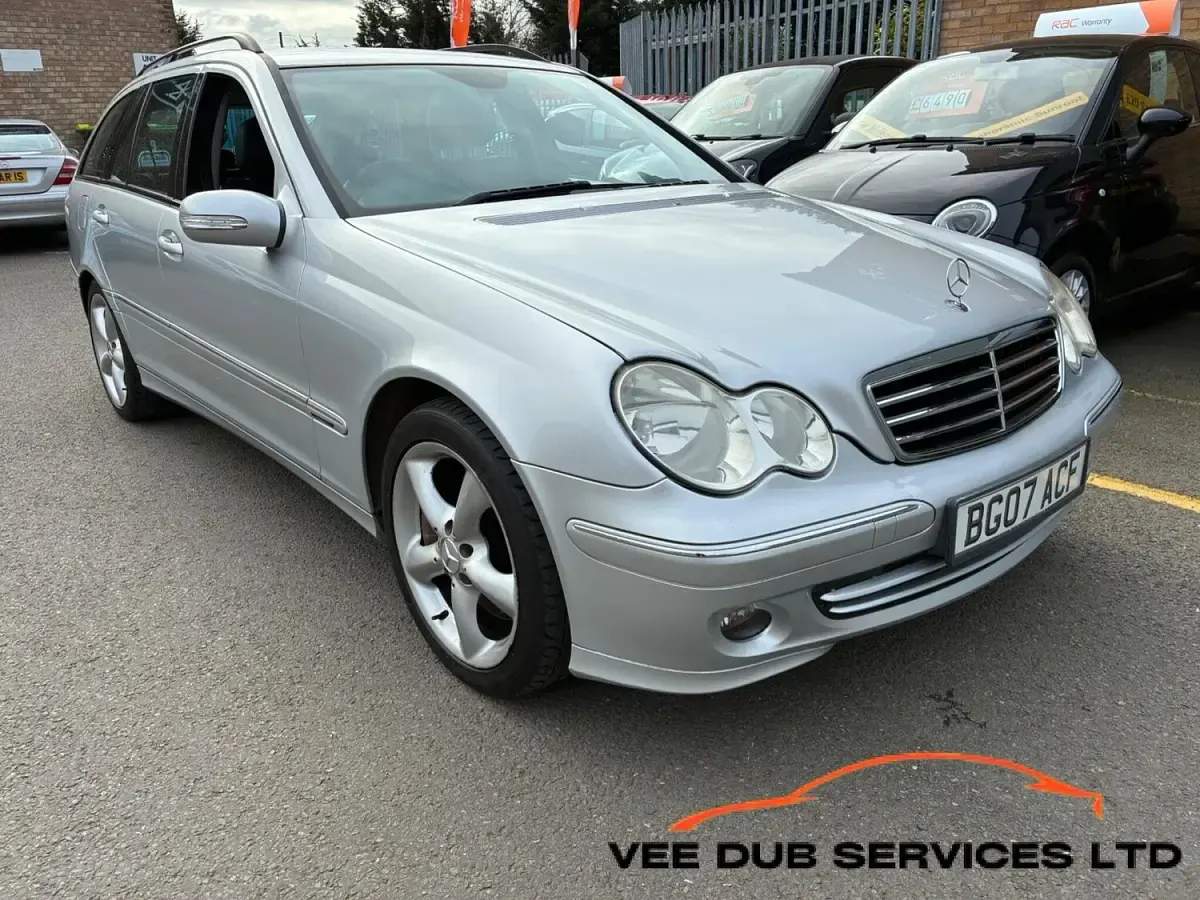 Used Mercedes C200 Avantgarde 2007 Silver Estate