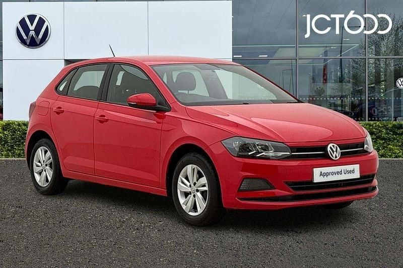 Red Used 2019 VW Polo SE Hatchback | £10,790 (Fair price) - Image 1/4
