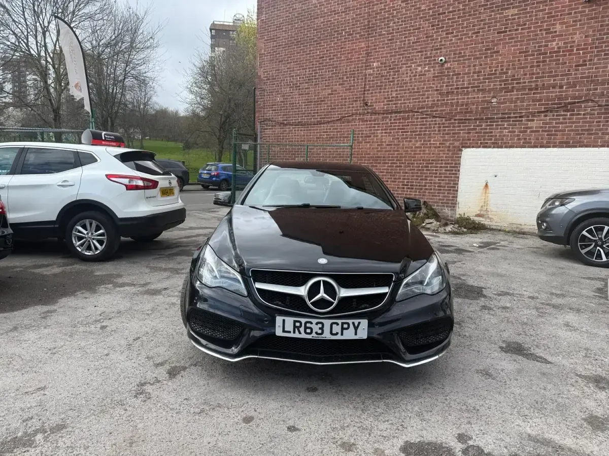Used Mercedes E220 AMG 170 HP (125 kW) 2013 Black Coupe