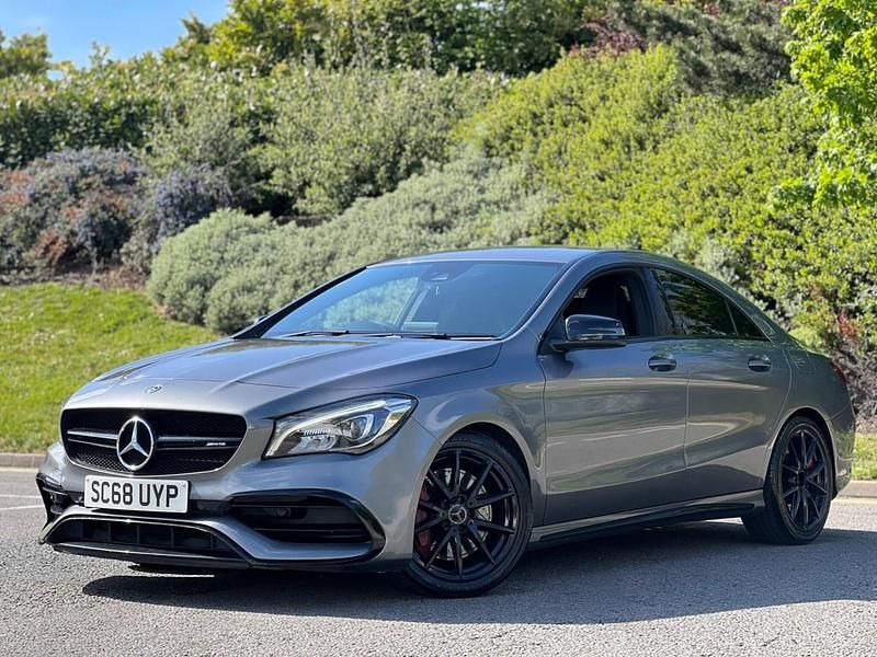 Begagnad Mercedes CLA45 AMG Edition 2018 Grå Sedan