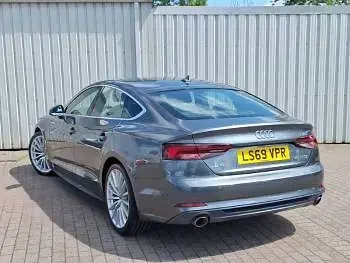 Used Audi A5 S-Line 150 HP (110 kW) 2019 Grey Coupe