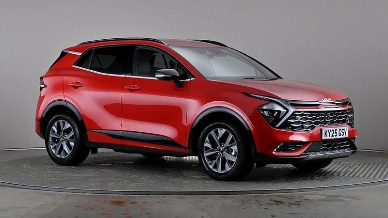 Red Used 2025 Kia Sportage GT-Line SUV | £26,298 (Super price) - Image 1/3