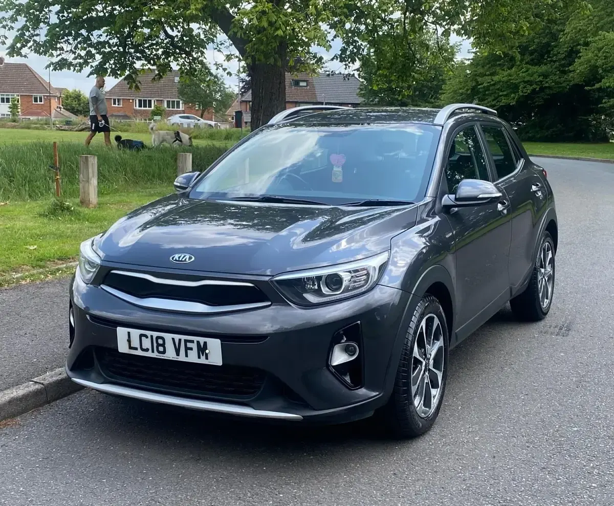 Used Kia Stonic 108 HP (79 kW) 2018 Grey SUV