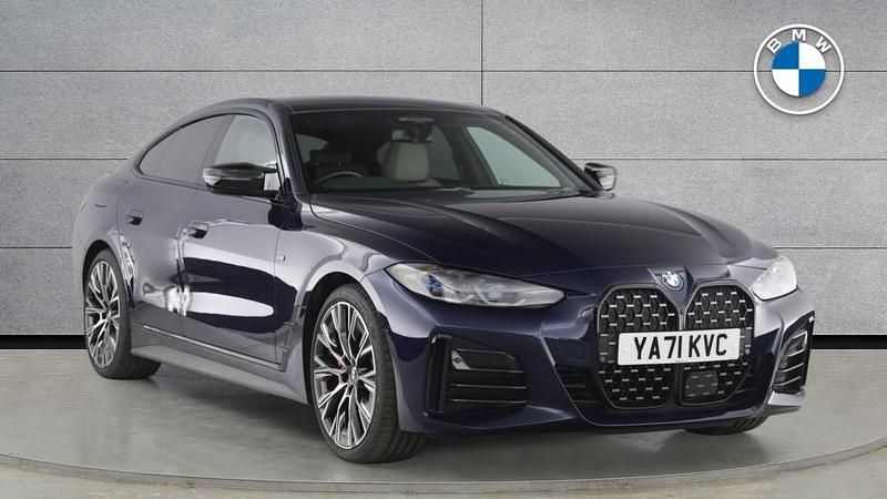 Used BMW M440 Comfort Edition 374 HP (275 kW) 2022 Blue Sedan
