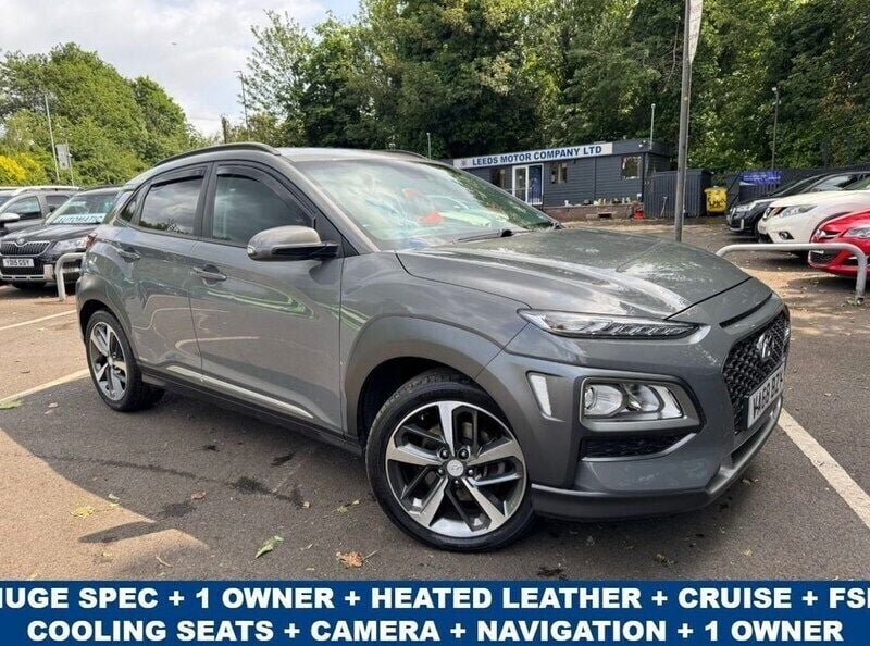 Grey Used 2019 Hyundai Kona Premium SE SUV | £13,695 (Good price) - Image 1/4