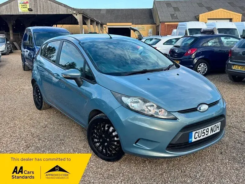 Used Ford Fiesta Style 96 HP (70 kW) 2009 Blue Hatchback