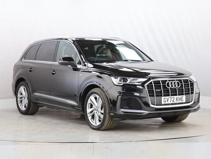 Used Audi Q7 S-Line 340 HP (250 kW) 2022 Black SUV