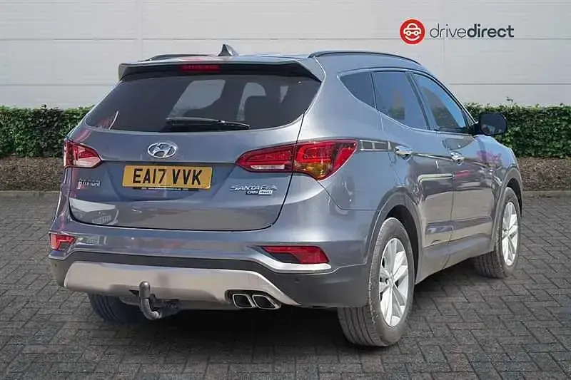 Used Hyundai Santa Fe Premium 200 HP (147 kW) 2017 Silver SUV