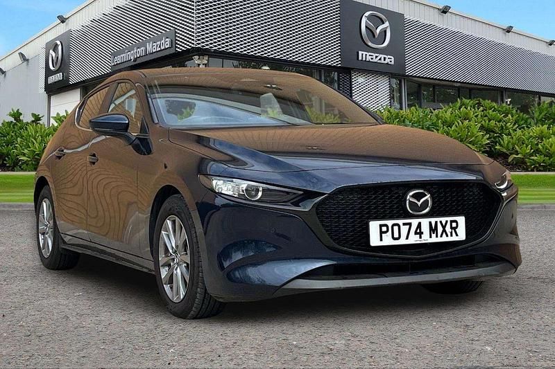 Used Mazda 3 Center-Line 2024 Blue Hatchback