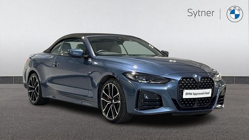 Blue Used 2022 BMW M440 Comfort Edition Sedan | £41,500 (Fair price) - Image 1/4