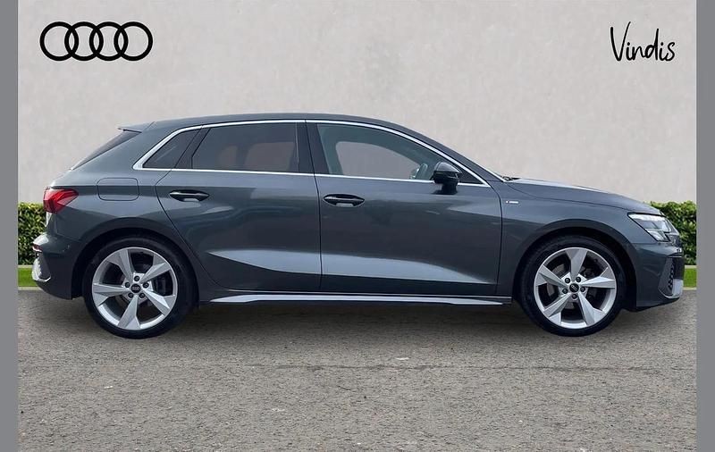 Used Audi A3 S-Line 147 HP (108 kW) 2023 Grey Sedan