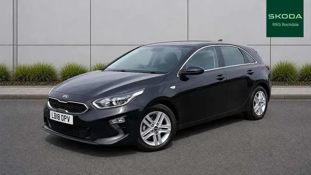 Used Kia Ceed 117 HP (86 kW) 2018 Black Hatchback