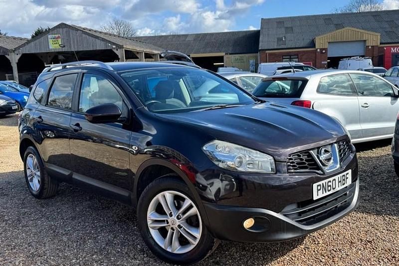 Used Nissan Qashqai +2 Acenta 115 HP (84 kW) 2010 Black SUV
