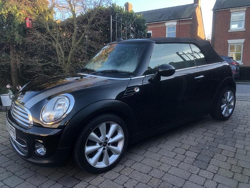 Used Mini Cooper Cabriolet 122 HP (89 kW) 2013 Black Cabriolet