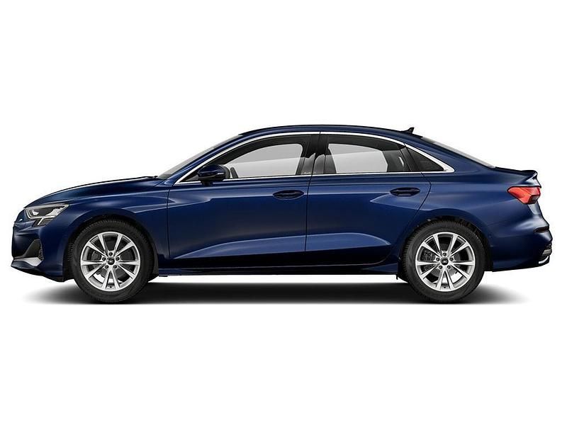 New Audi A3 Sport 2026 Blue Sedan