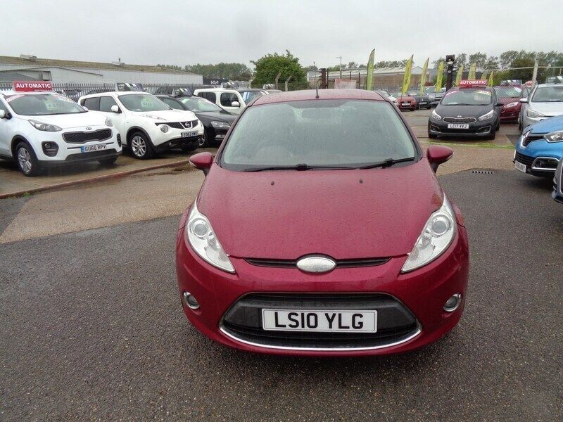 Red Used 2010 Ford Fiesta Zetec Hatchback | £3,995 (Expensive) - Image 1/4