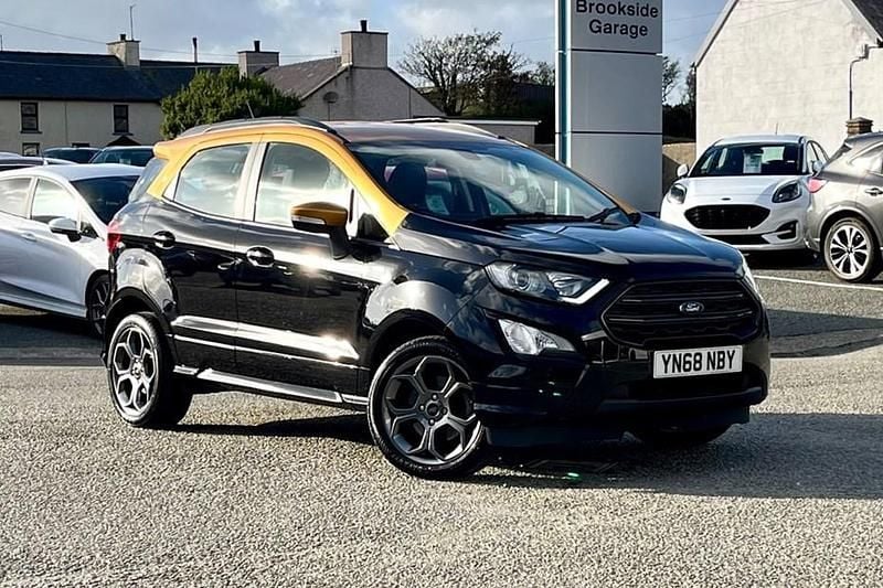 Black Used 2018 Ford Ecosport ST-Line SUV | £10,499 (Good price) - Image 1/1
