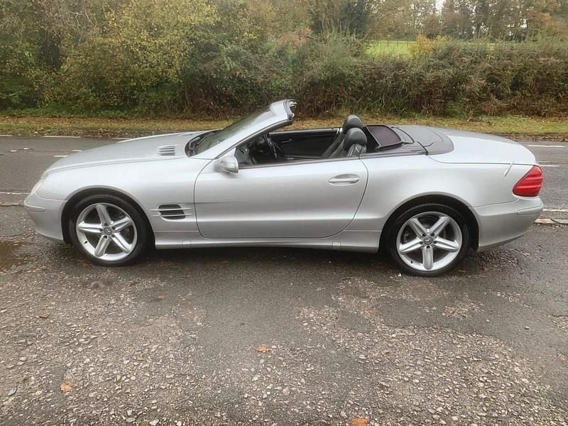 Used Mercedes SL500 2004 Silver Cabriolet