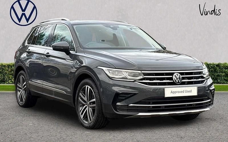 Grey Used 2023 VW Tiguan Elegance SUV | £26,200 (Fair price) - Image 1/4