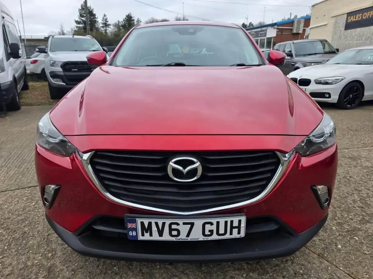 Usado Mazda CX-3 105 HP (77 kW) 2017 Vermelho SUV