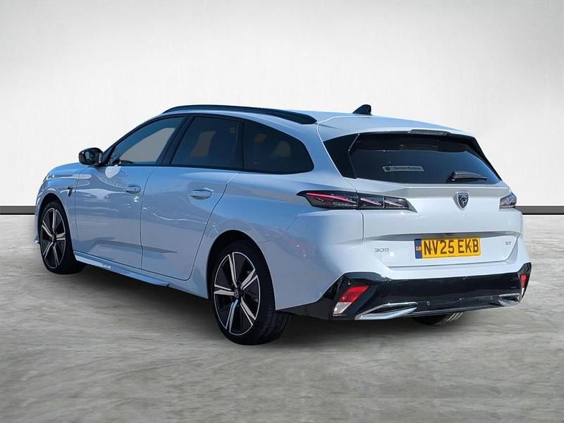 Second-hand Peugeot 308 SW GT 134 CP (98 kW) 2025 Alb Break