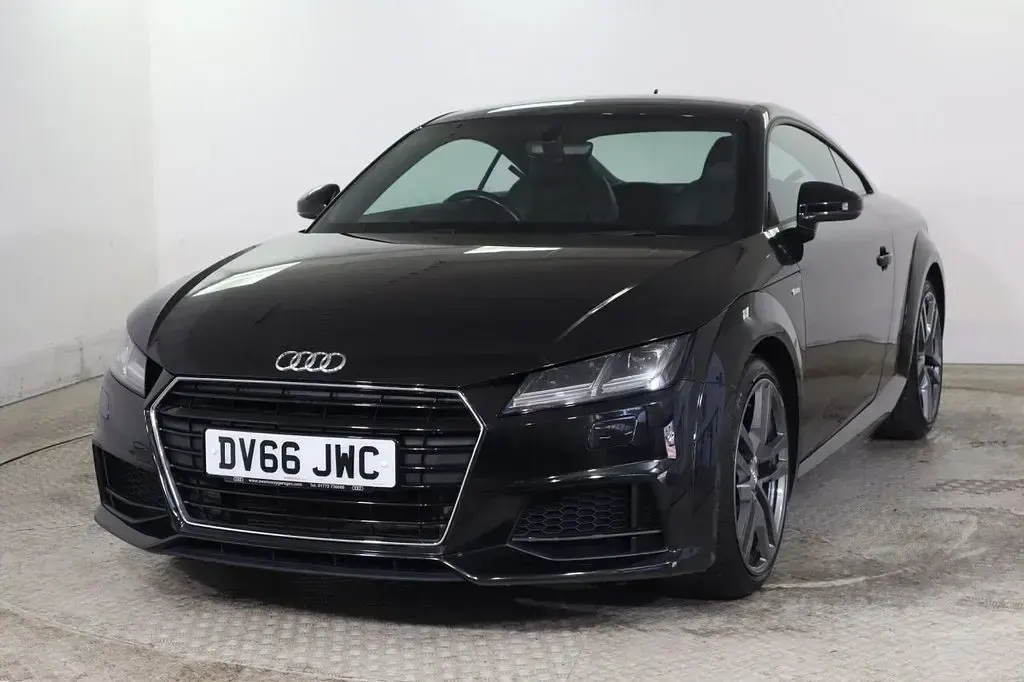 Used Audi TT S-Line 184 HP (135 kW) 2016 Black Coupe