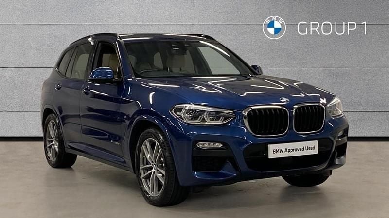 Used BMW X3 M Sport 265 HP (194 kW) 2018 Blue SUV