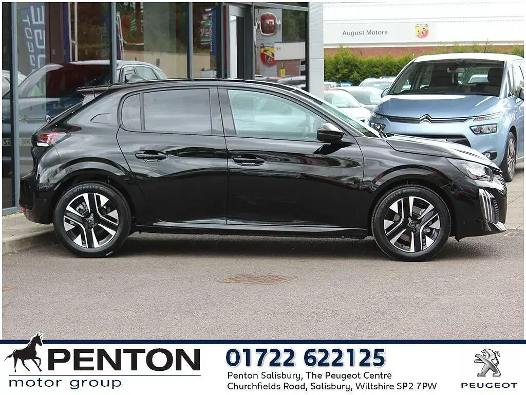 New Peugeot 208 Allure 99 HP (72 kW) 2026 Black Hatchback